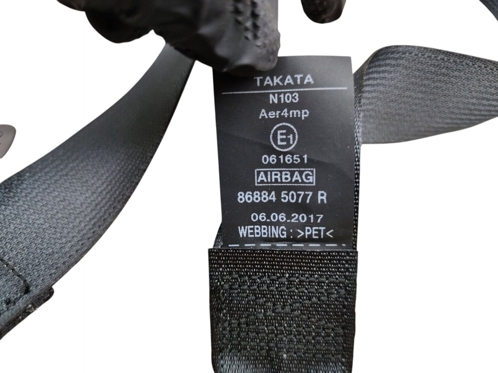 SEAT BELT LEFT FRONT RENAULT KADJAR (2015-2018) 868845077R UK