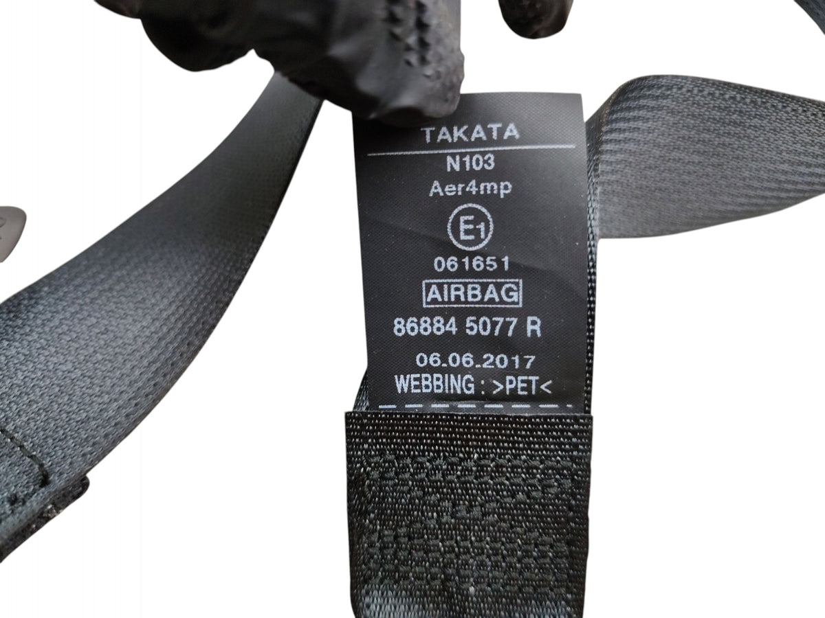 SEAT BELT LEFT FRONT RENAULT KADJAR (2015-2018) 868845077R UK