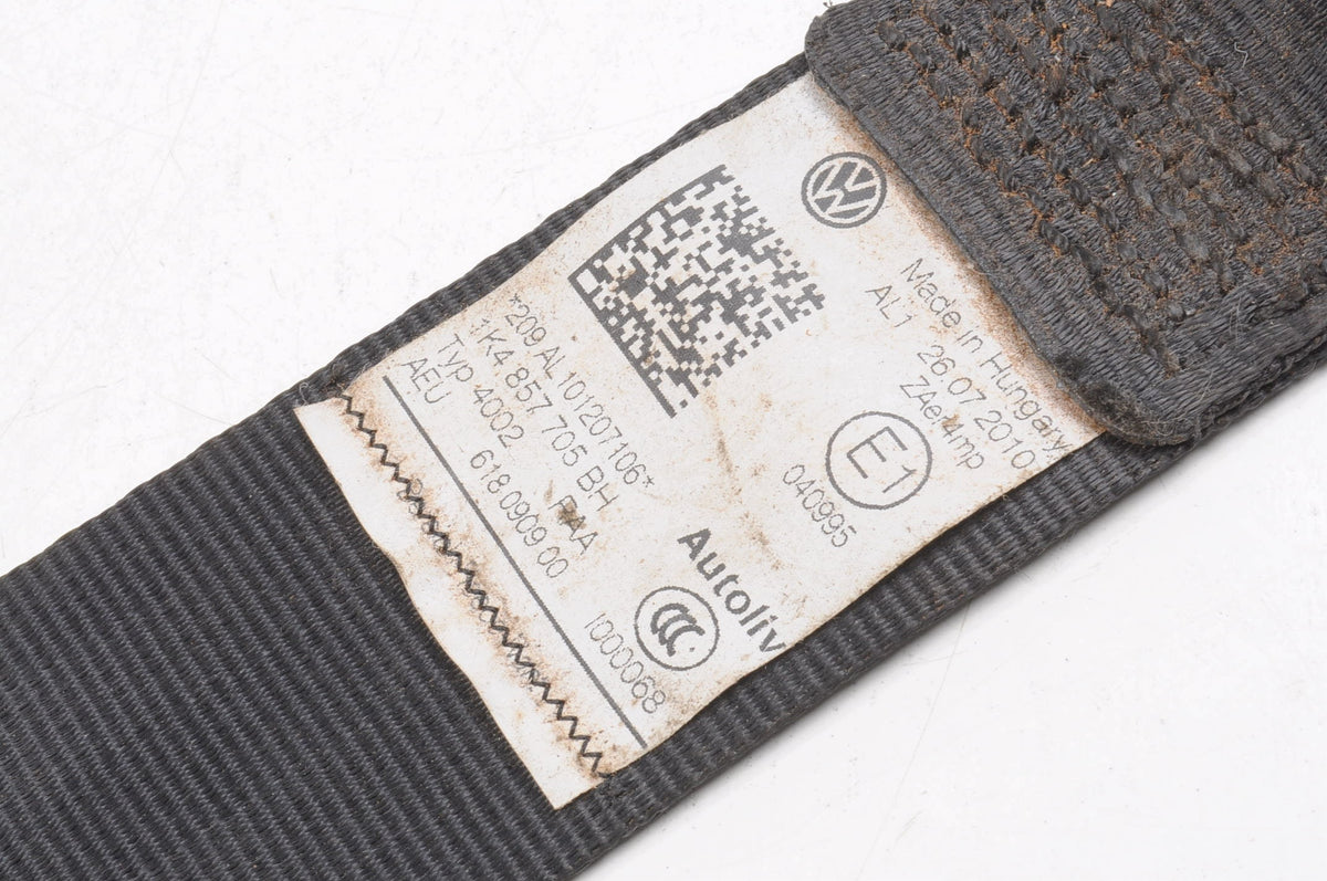 SEAT BELT LEFT FRONT VOLKSWAGEN GOLF VI 1K4857705BH