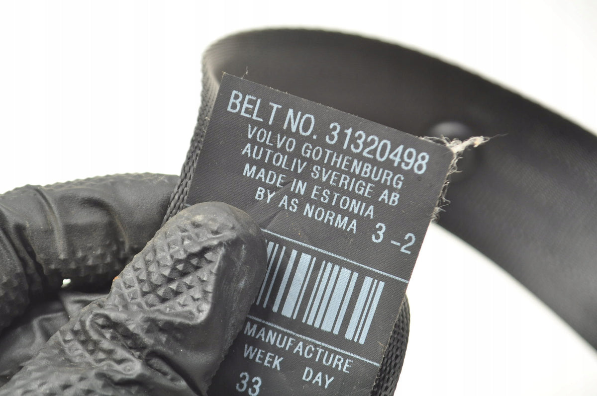 SEAT BELT LEFT FRONT VOLVO C30 31320498 LIFT