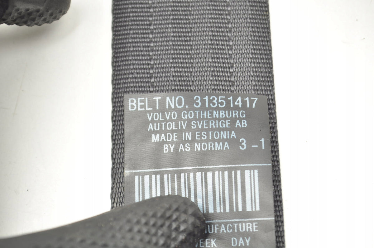SEAT BELT LEFT FRONT VOLVO C30 31351417 LIFT