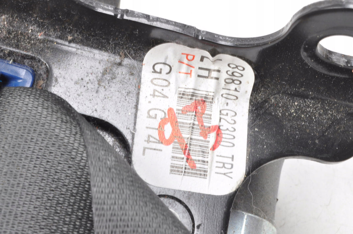 SEAT BELT LEFT REAR 2 ROW HYUNDAI IONIQ 89810-G2300