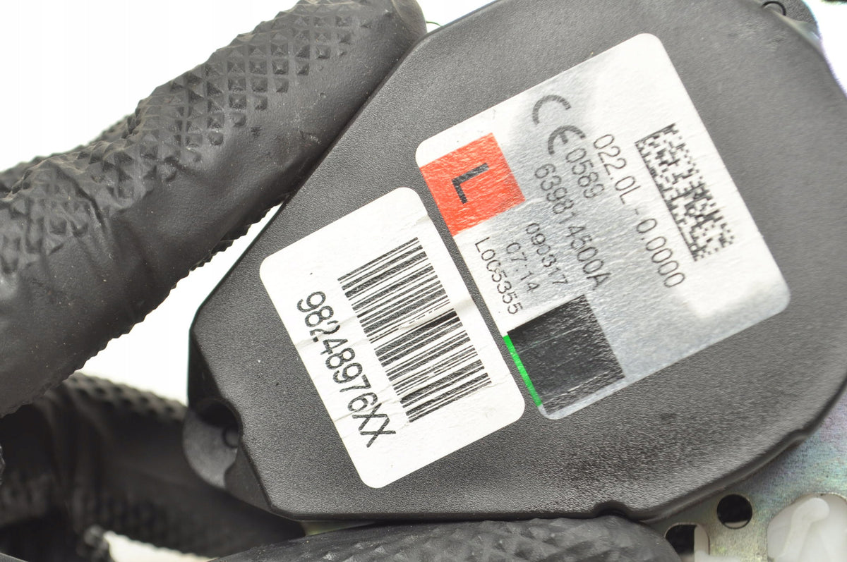 SEAT BELT LEFT REAR CITROEN C3 III 98248976XX