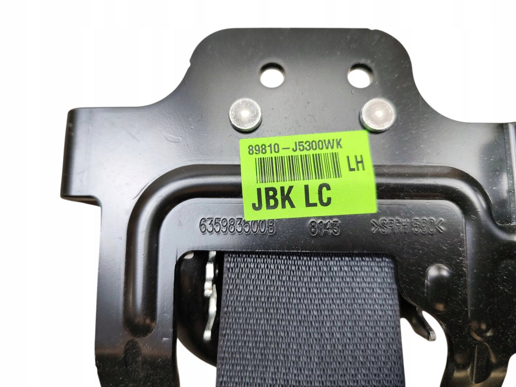 SEAT BELT LEFT REAR KIA STINGER 89810-J5300WK