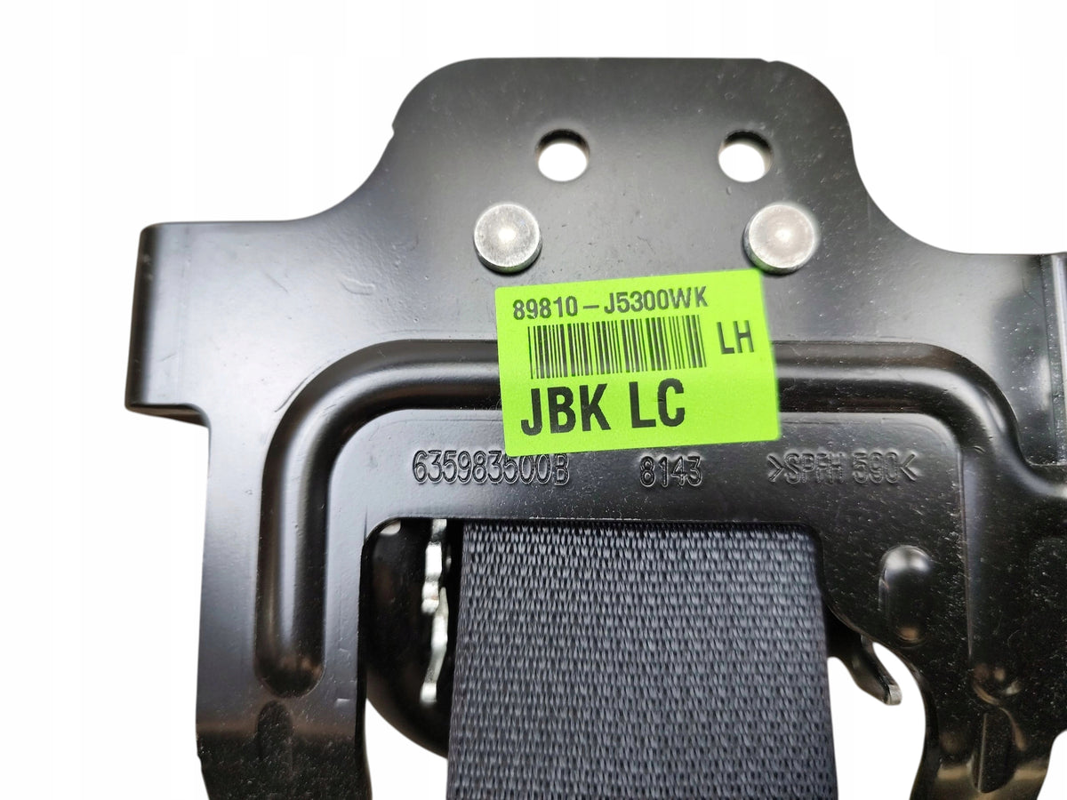 SEAT BELT LEFT REAR KIA STINGER 89810-J5300WK