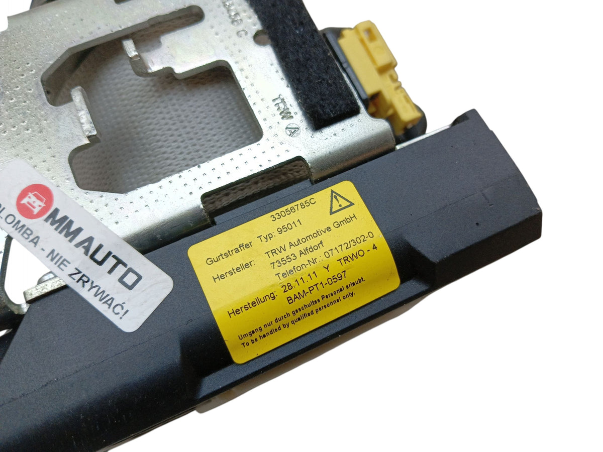 SEAT BELT LEFT REAR MERCEDES CLS C218 33056785C
