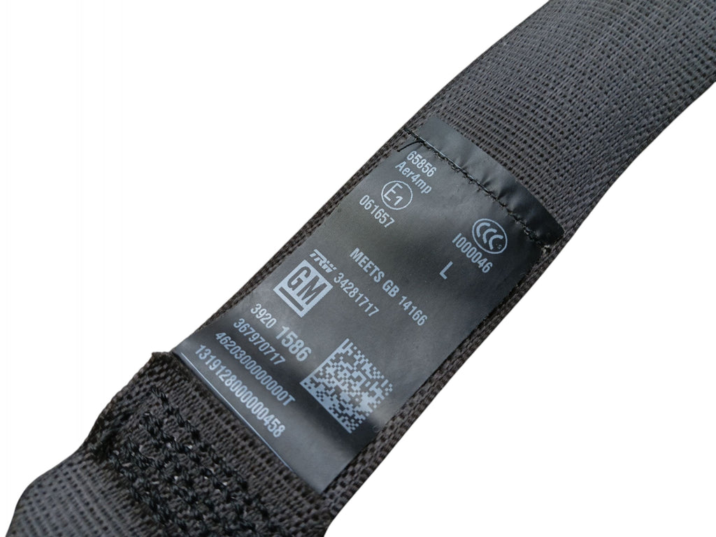 SEAT BELT LEFT REAR OPEL ASTRA V K (2015-2019) HB 39201586