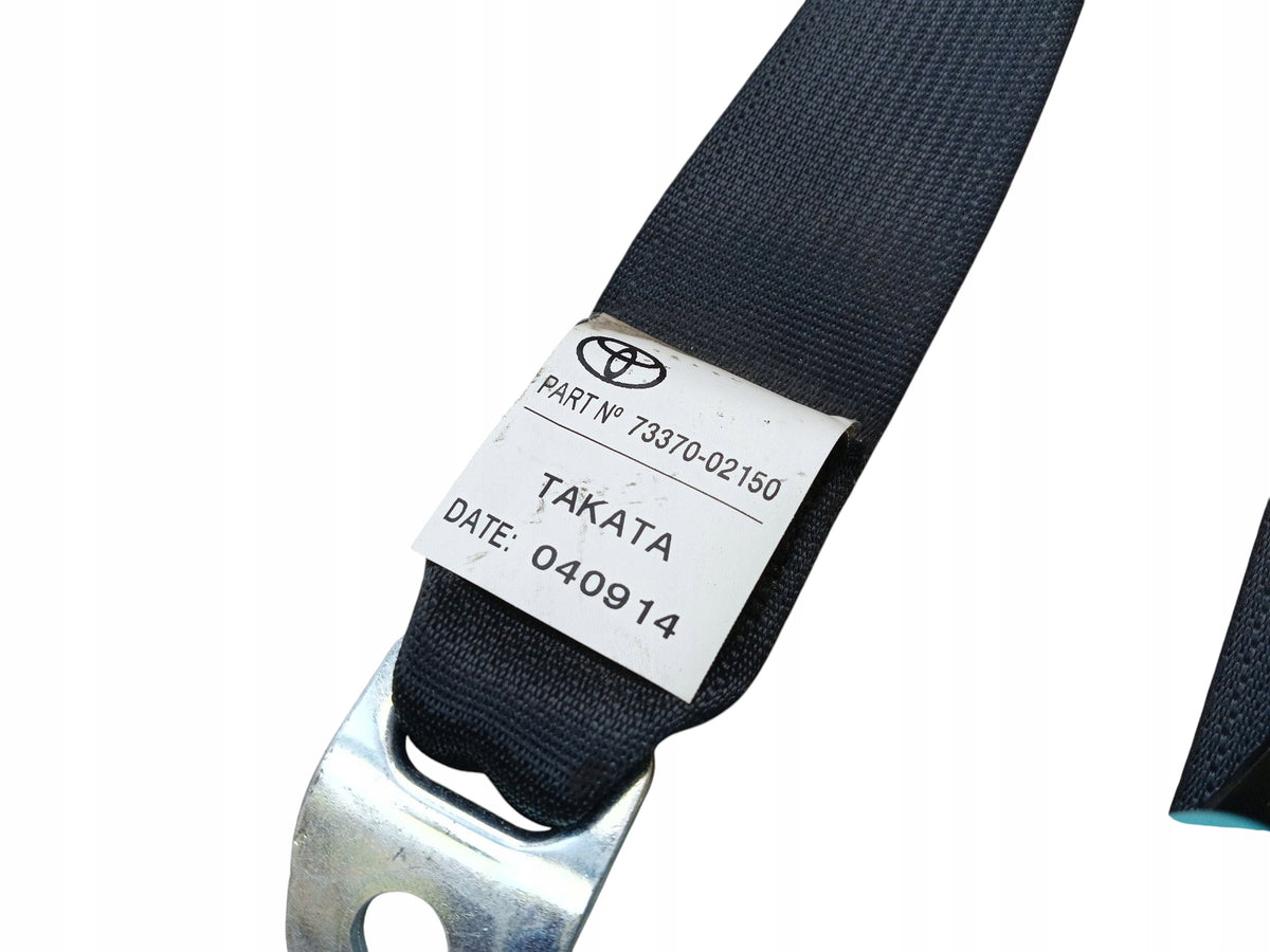 SEAT BELT LEFT REAR TOYOTA COROLLA E16 E18 73370-02150 EUROPE