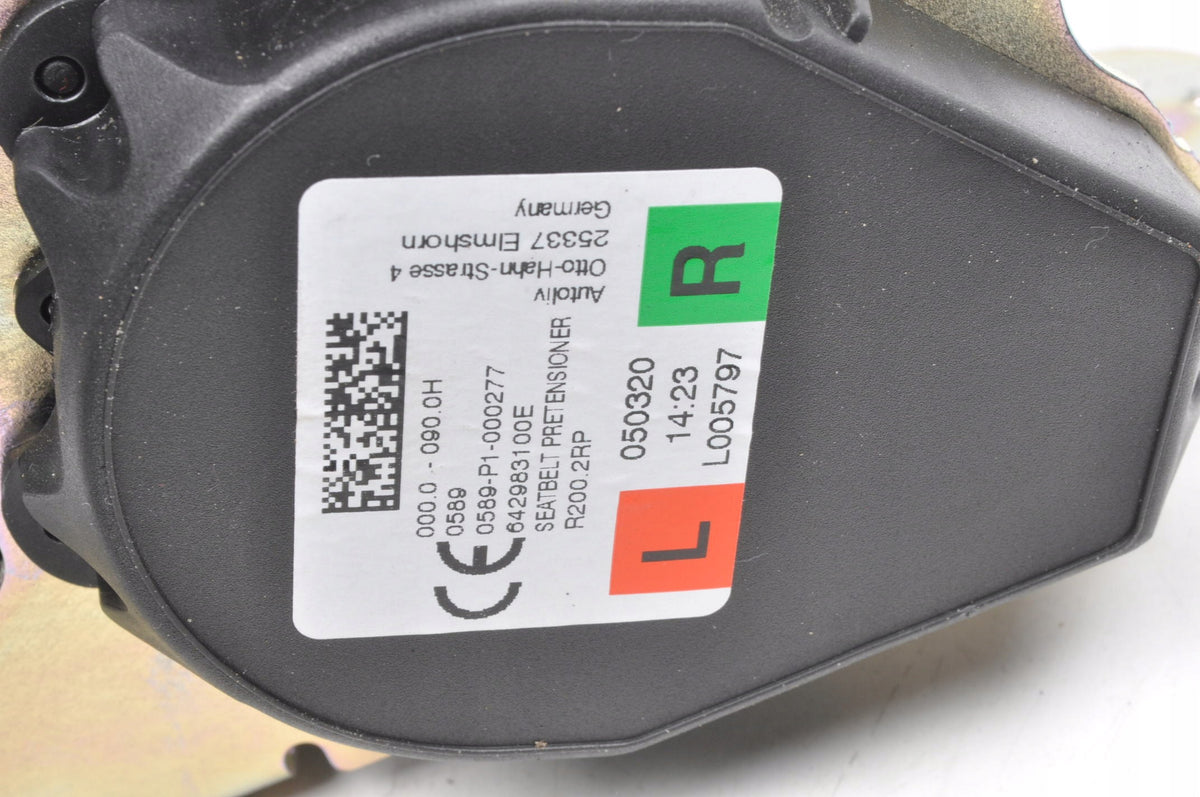 SEAT BELT LEFT REAR VOLVO S60 III V60 II 31462756