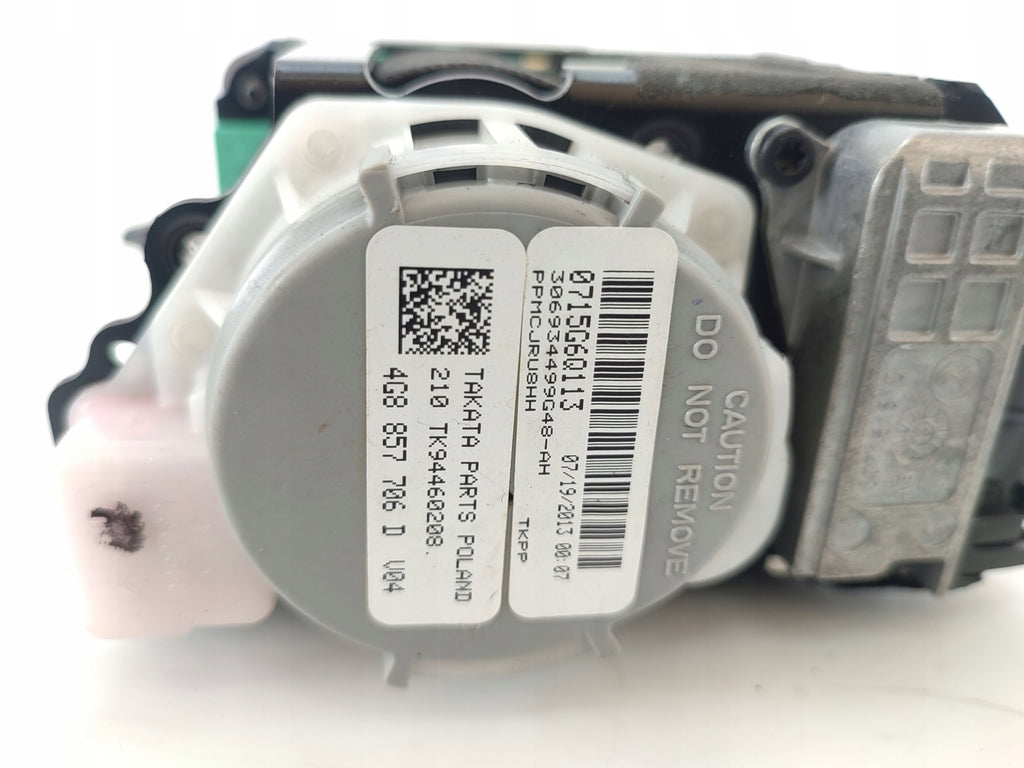 SEAT BELT RIGHT FRONT AUDI A7 4G (2010-2014) 4G8857706D