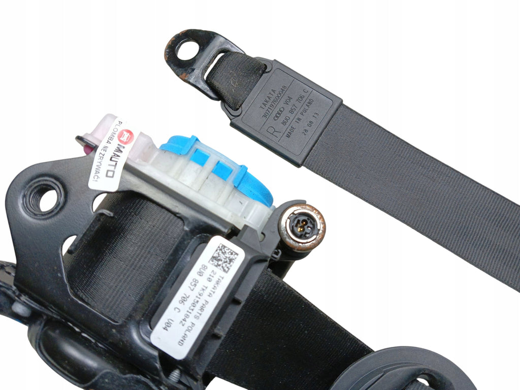SEAT BELT RIGHT FRONT AUDI Q3 AND 8U (2011-2014) 8U0857706C