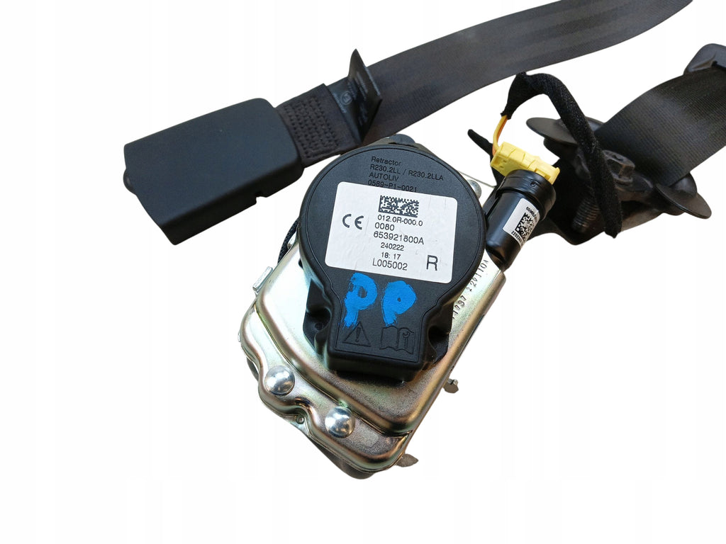 SEAT BELT RIGHT FRONT CITROEN C5 X C5X (2021-) 98305934XX