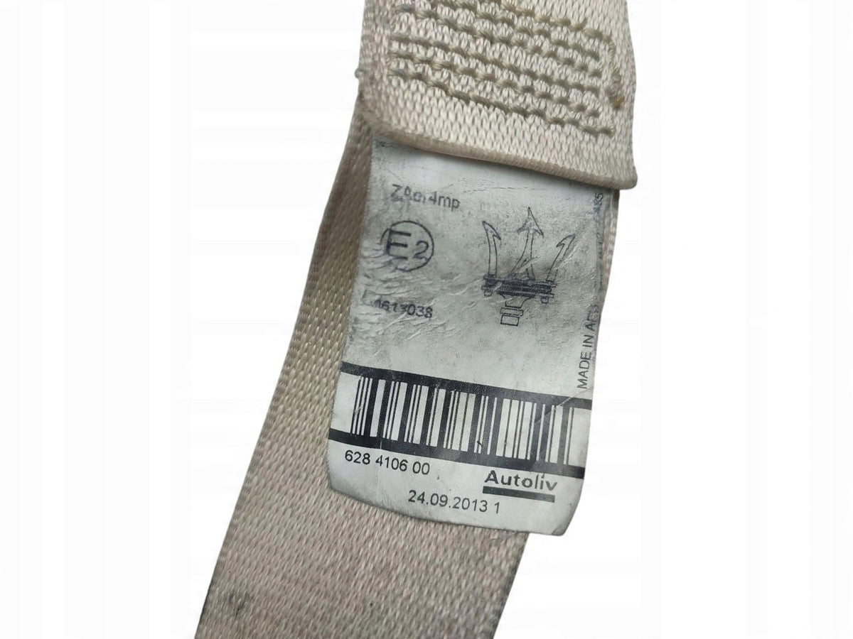 SEAT BELT RIGHT FRONT CLASP MASERATI GHIBLI III 628410600