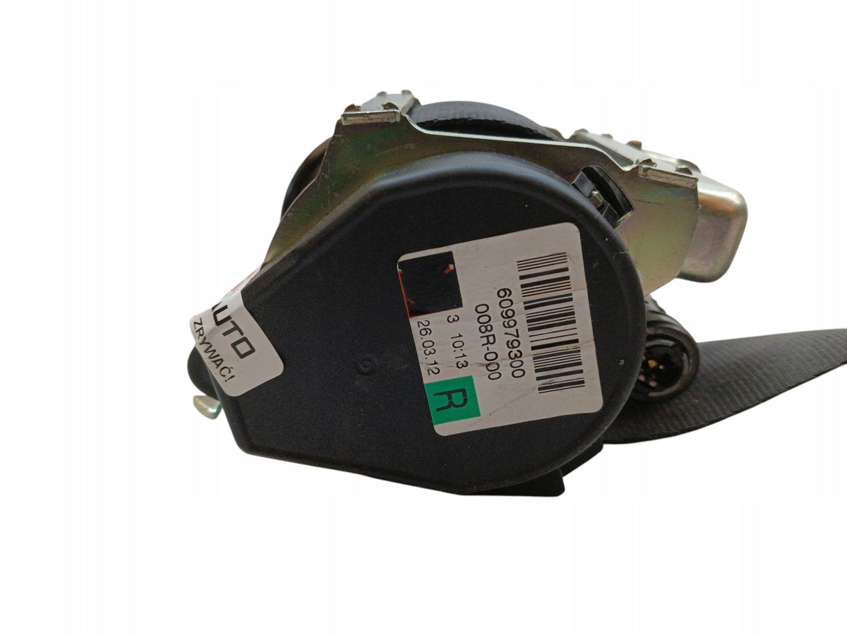 SEAT BELT RIGHT FRONT DACIA DUSTER I (2010-2013) 609979300 EUROPE