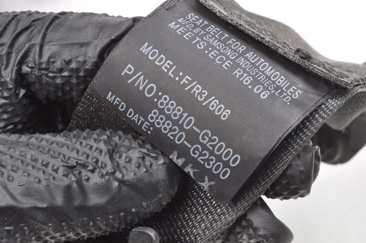 SEAT BELT RIGHT FRONT HYUNDAI IONIQ 88820-G2300