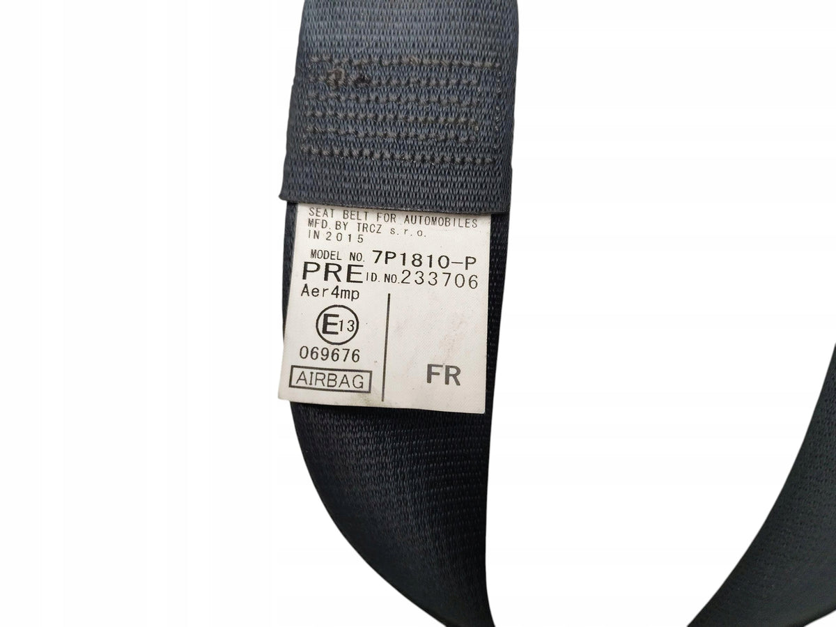 SEAT BELT RIGHT FRONT TOYOTA COROLLA E18 7P1810-P