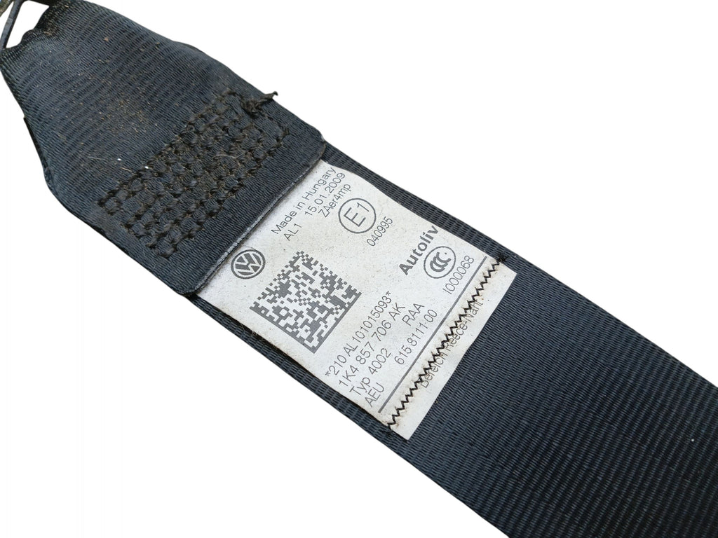SEAT BELT RIGHT FRONT VOLKSWAGEN GOLF VI 6 (2008-2014) 1K4857706AK