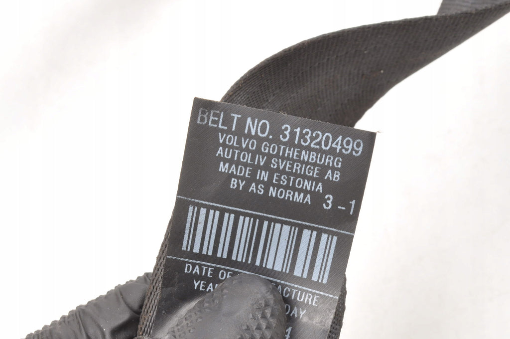 SEAT BELT RIGHT FRONT VOLVO C30 31320499 LIFT HB 3D