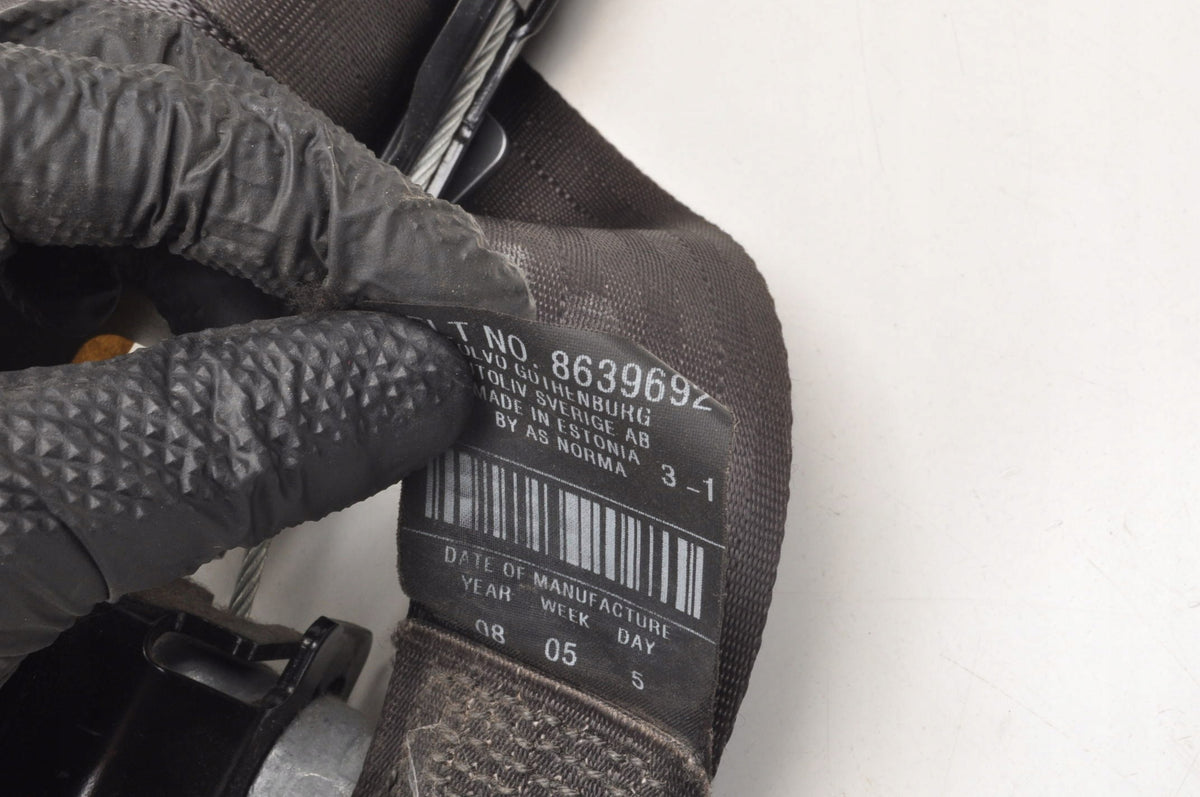 SEAT BELT RIGHT FRONT VOLVO S40 II V50 8639692