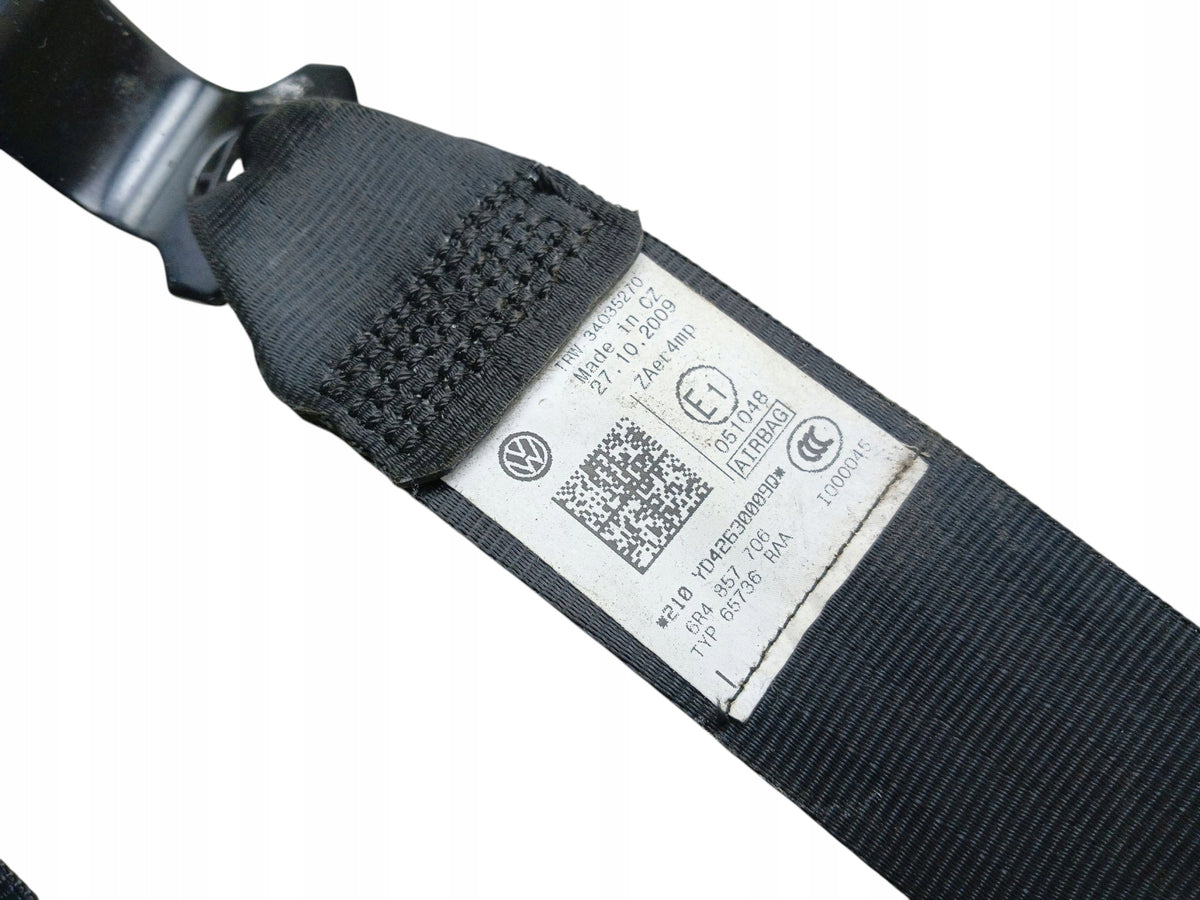 SEAT BELT RIGHT FRONT VW POLO V 6R 6R4857706