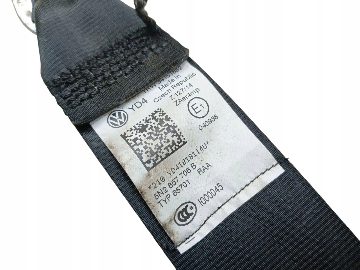 SEAT BELT RIGHT FRONT VW TIGUAN I 5N LIFT (2011-2016) 5N2857706B