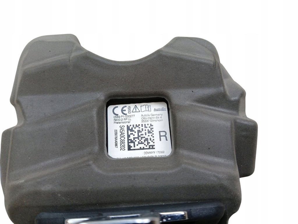 SEAT BELT RIGHT REAR BMW i4 G26 GRAN COUPE S45A0C68202