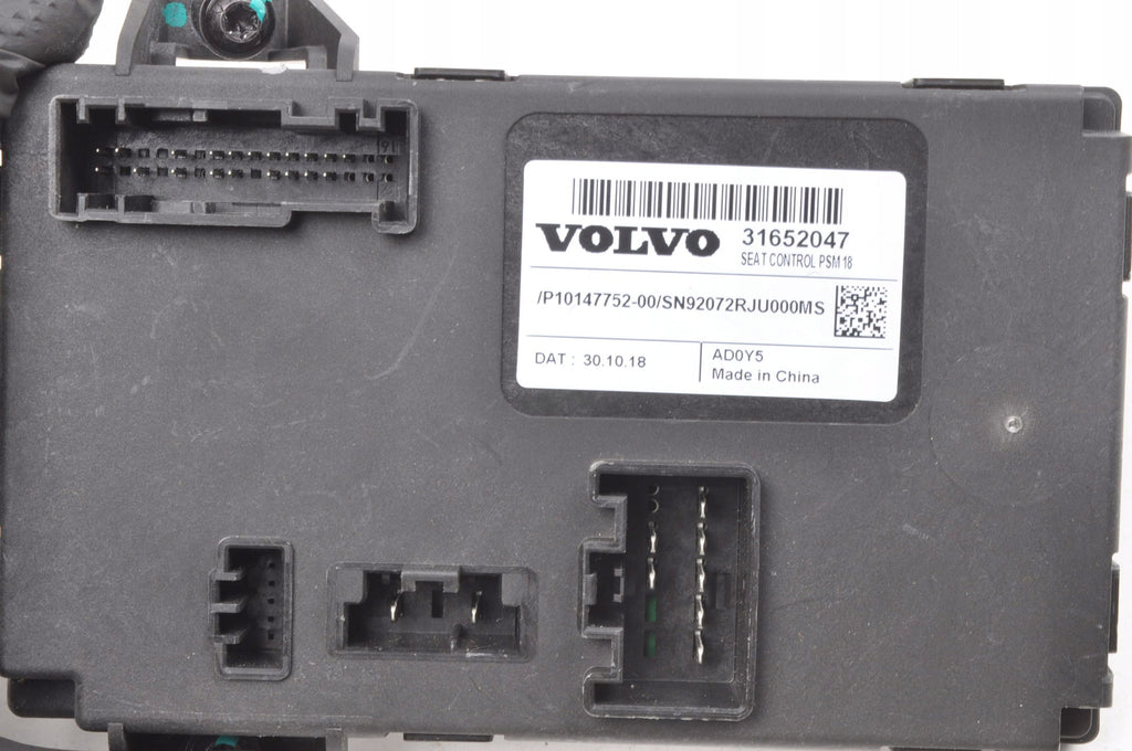 SEAT CONTROL UNIT VOLVO S90 II V90 XC90 XC60 31652047