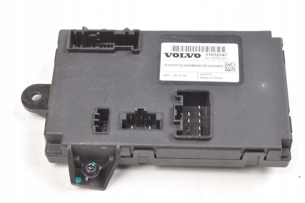 SEAT CONTROL UNIT VOLVO S90 II V90 XC90 XC60 31652047