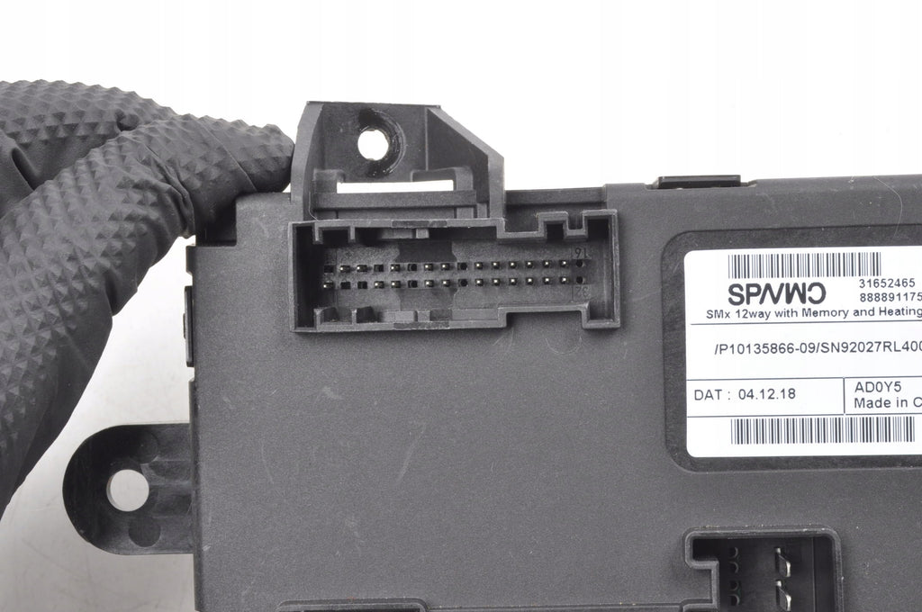 SEAT CONTROL UNIT VOLVO XC40 31652465