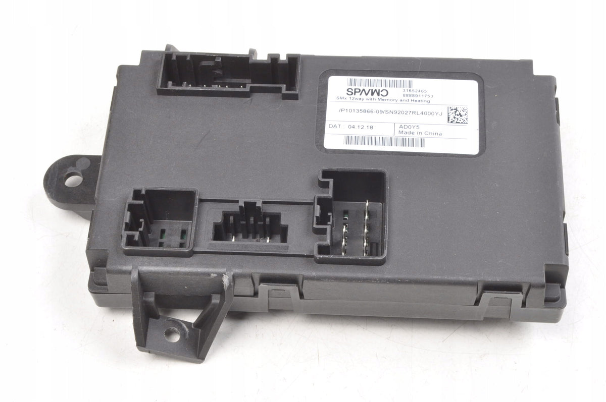 SEAT CONTROL UNIT VOLVO XC40 31652465