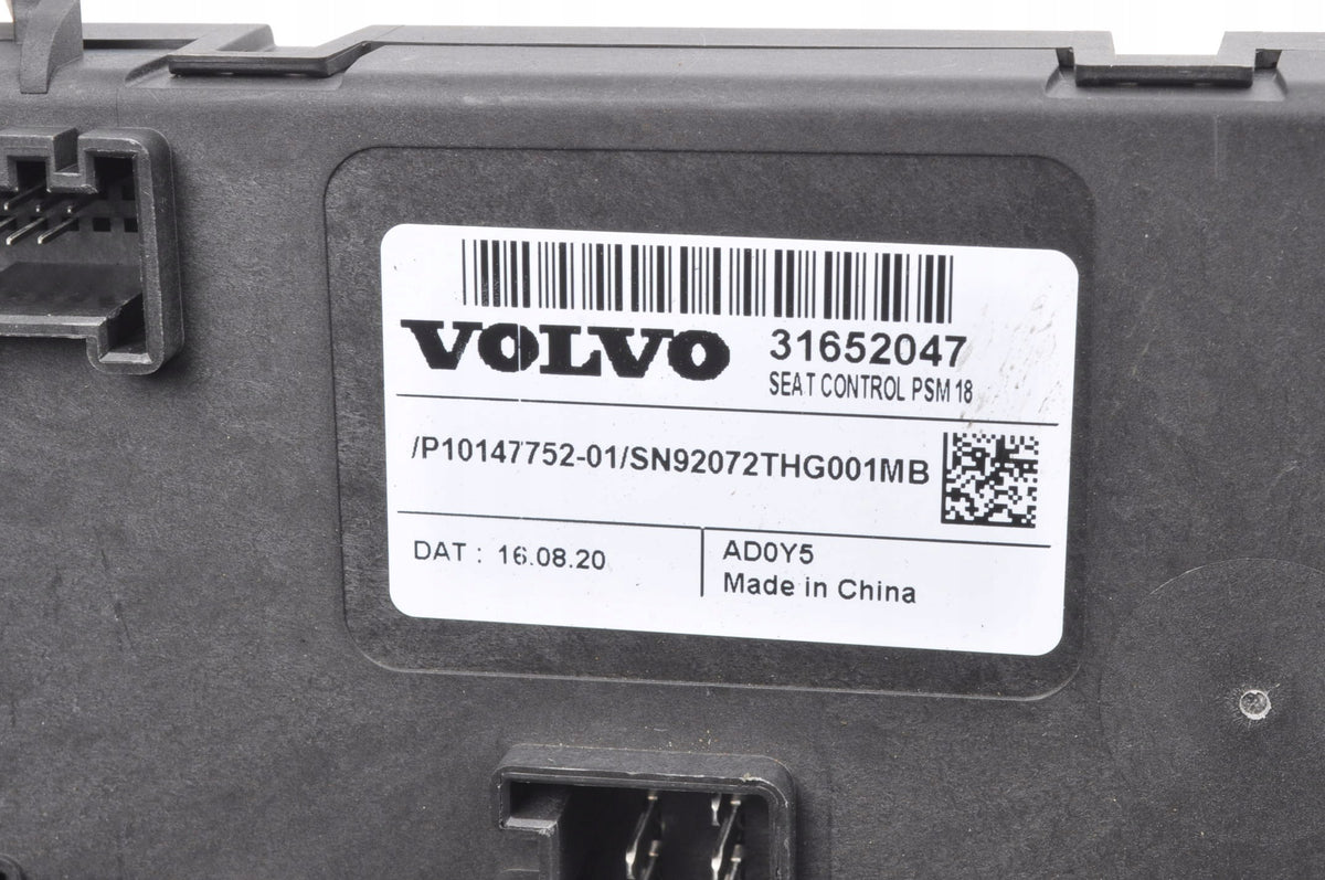 SEAT CONTROL UNIT VOLVO XC60 II V90 XC90 II 31652047