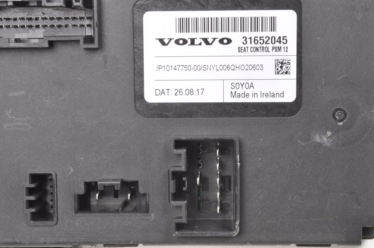 SEAT CONTROL UNIT VOLVO XC90 II XC60 II V90 31652045