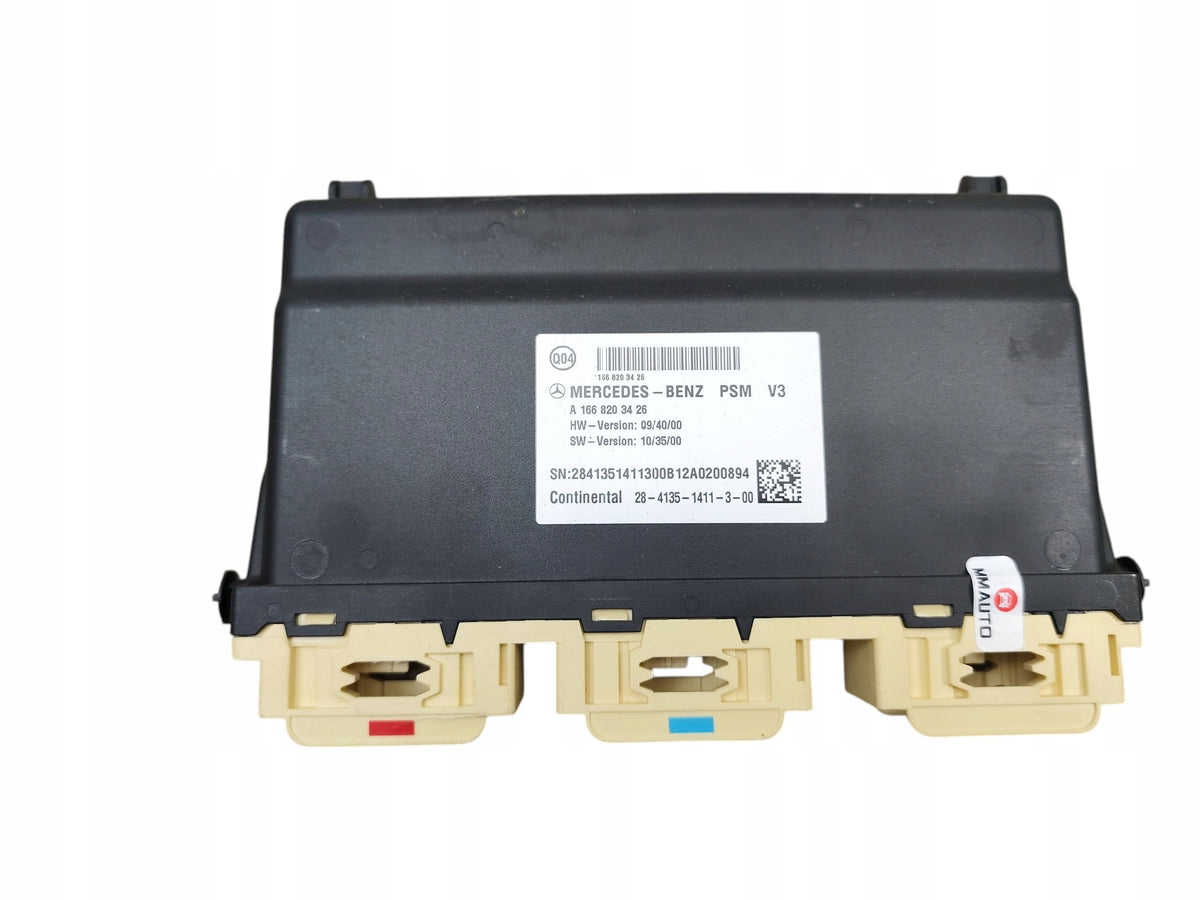 SEAT CONTROLLER MODULE MERCEDES ML W166 (2011-2015) 1668203426