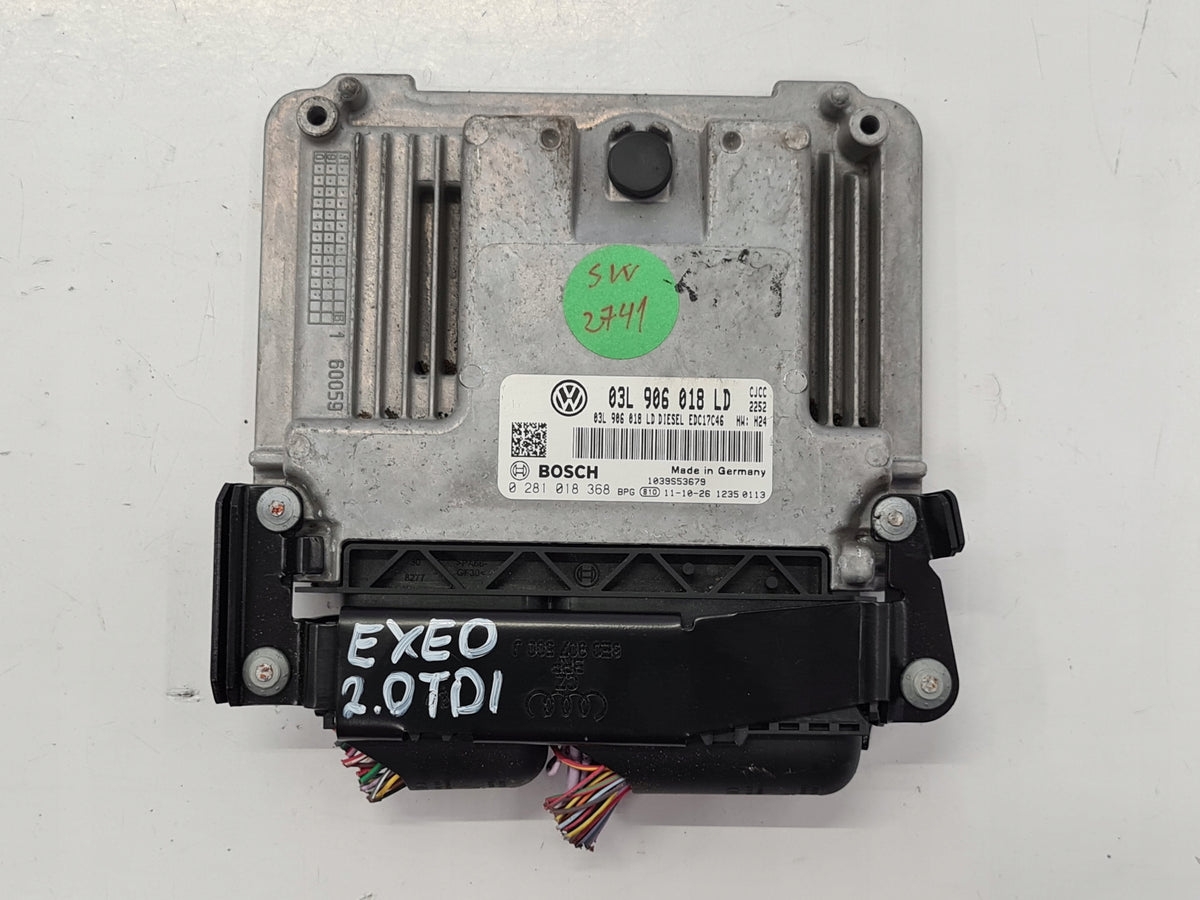 SEAT EXEO ENGINE CONTROLLER 2.0TDI 03L906018LD