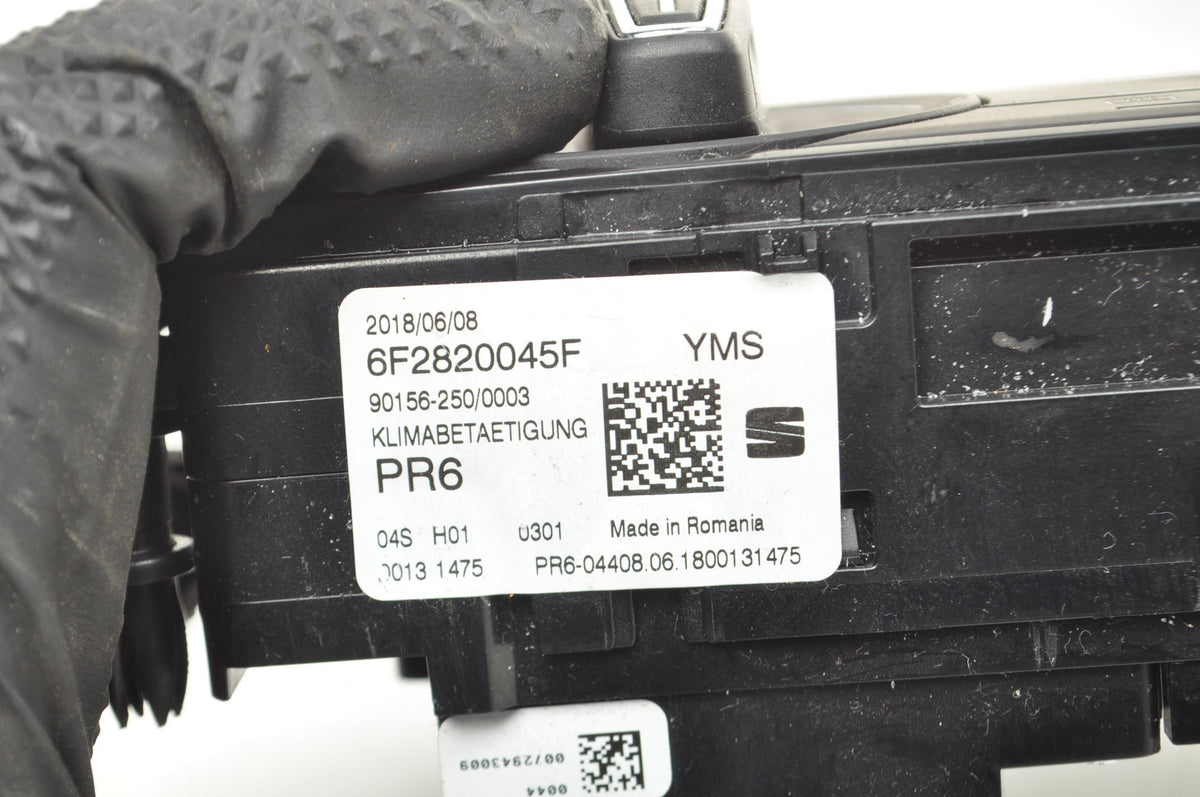 SEAT IBIZA V PANEL AIR CONDITIONING SWITCH 6F2820045F