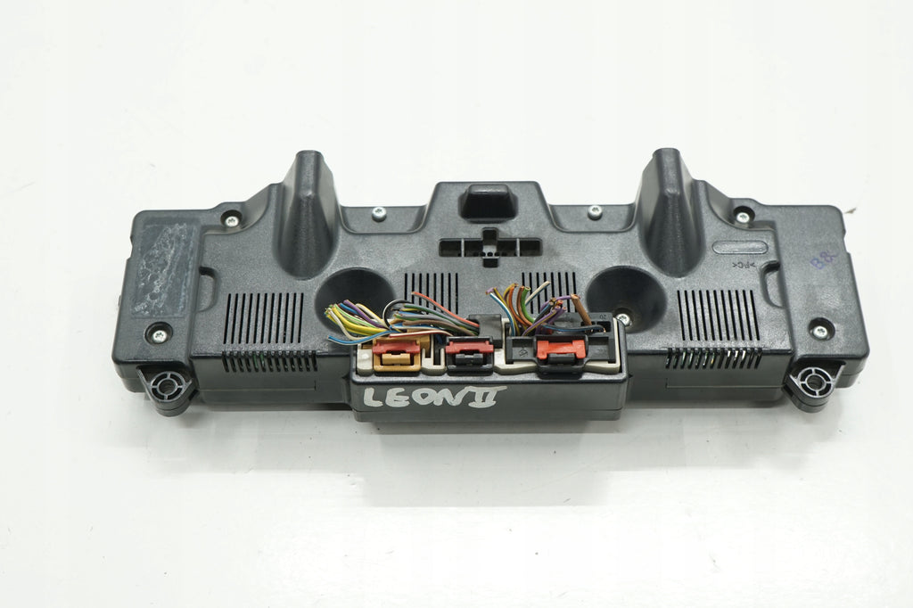 SEAT LEON II AIR CONDITIONING PANEL MULLED SEATS