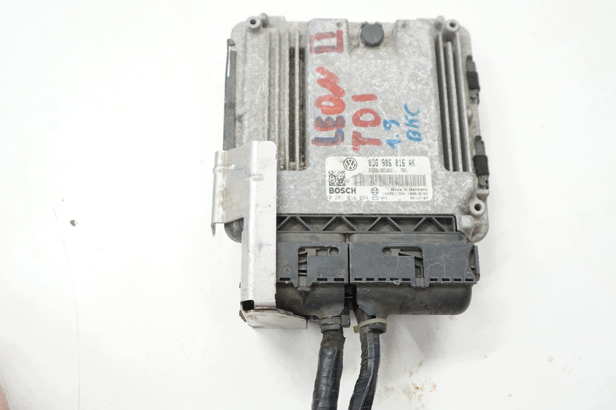 SEAT LEON II ENGINE CONTROLLER 1.9TDI 03G906016AK