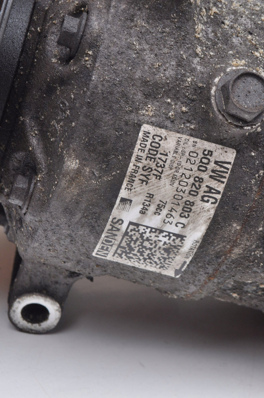 SEAT LEON III 1.6 TDI AIR CONDITIONING COMPRESSOR 5Q0820803C 2012/09 - 2020/08