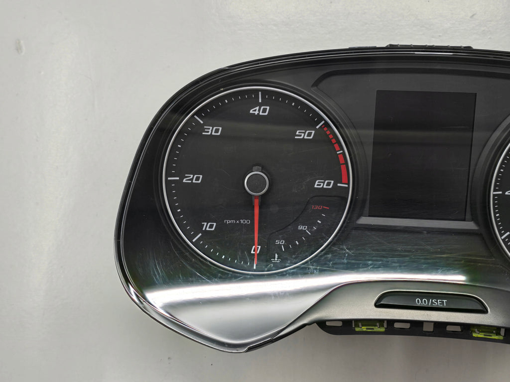 SEAT LEON III 15R COUNTER CLOCK 2.0TDI 5F0920973A ANGLIK UK