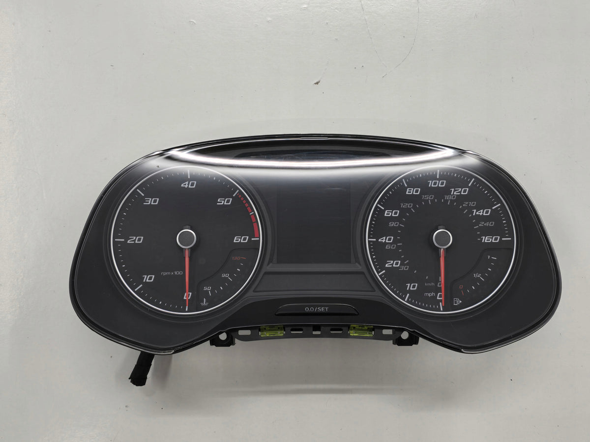 SEAT LEON III 15R COUNTER CLOCK 2.0TDI 5F0920973A ANGLIK UK