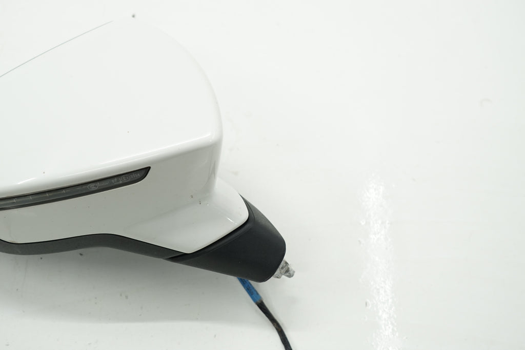SEAT LEON III 15R MIRROR RIGHT 6PIN LB9A ANGLIK UK