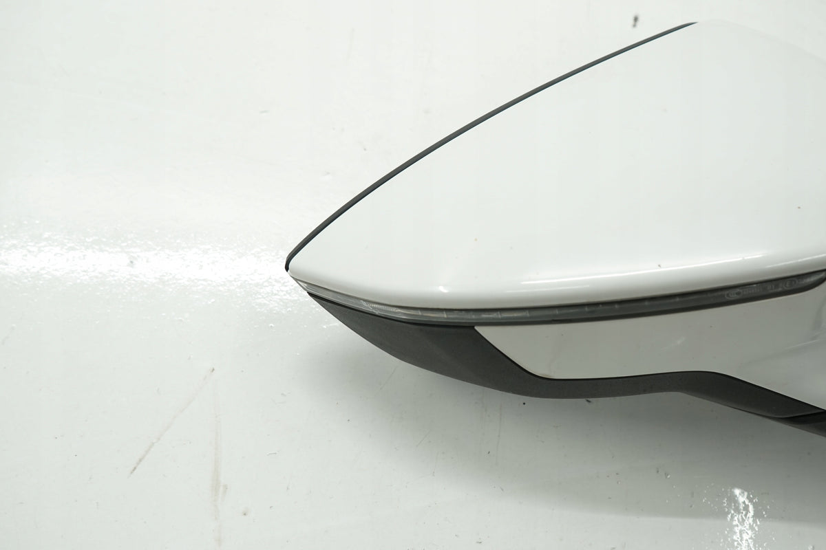 SEAT LEON III 15R MIRROR RIGHT 6PIN LB9A ANGLIK UK