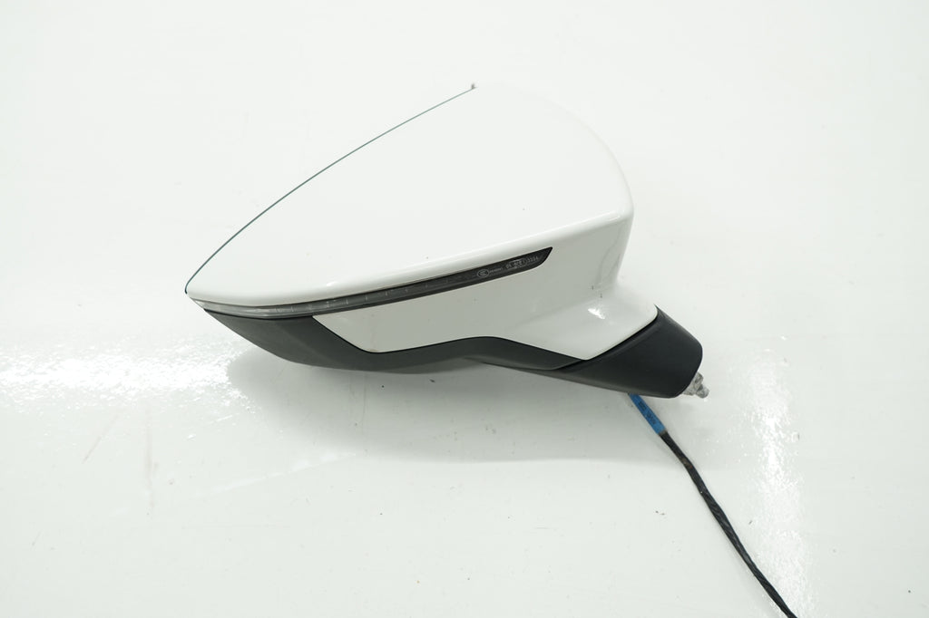 SEAT LEON III 15R MIRROR RIGHT 6PIN LB9A ANGLIK UK