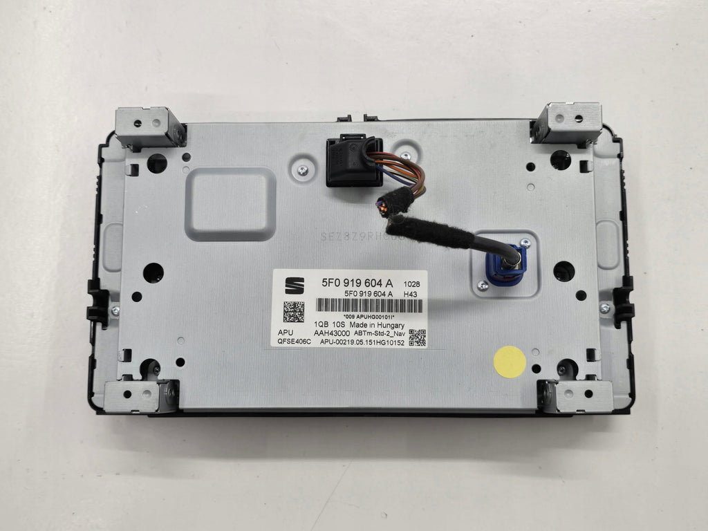 SEAT LEON III 15R SCREEN DISPLAY RADIO NAVIGATION 5F0919604A
