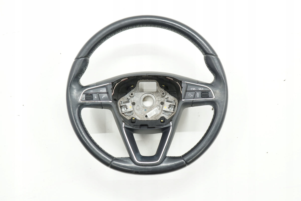SEAT LEON III 15R STEERING WHEEL MULTIFUNCTION 5F0419091L