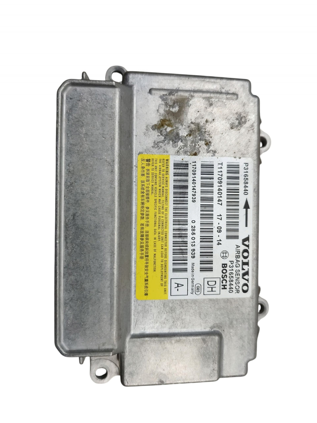 SENSOR AIRBAG MODULE VOLVO S60 II V60 I LIFT (2013-2018) 31658440