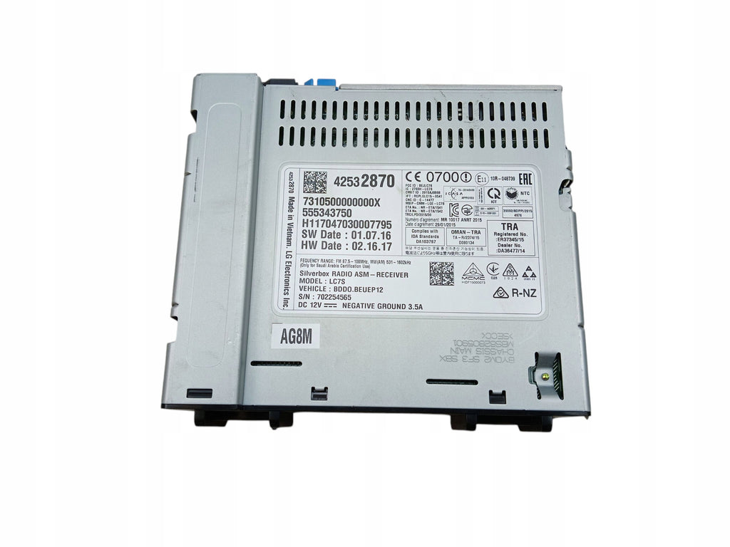 SILVERBOX CONTROLLER MODULE OPEL ASTRA V K (2015-2019) 42532870