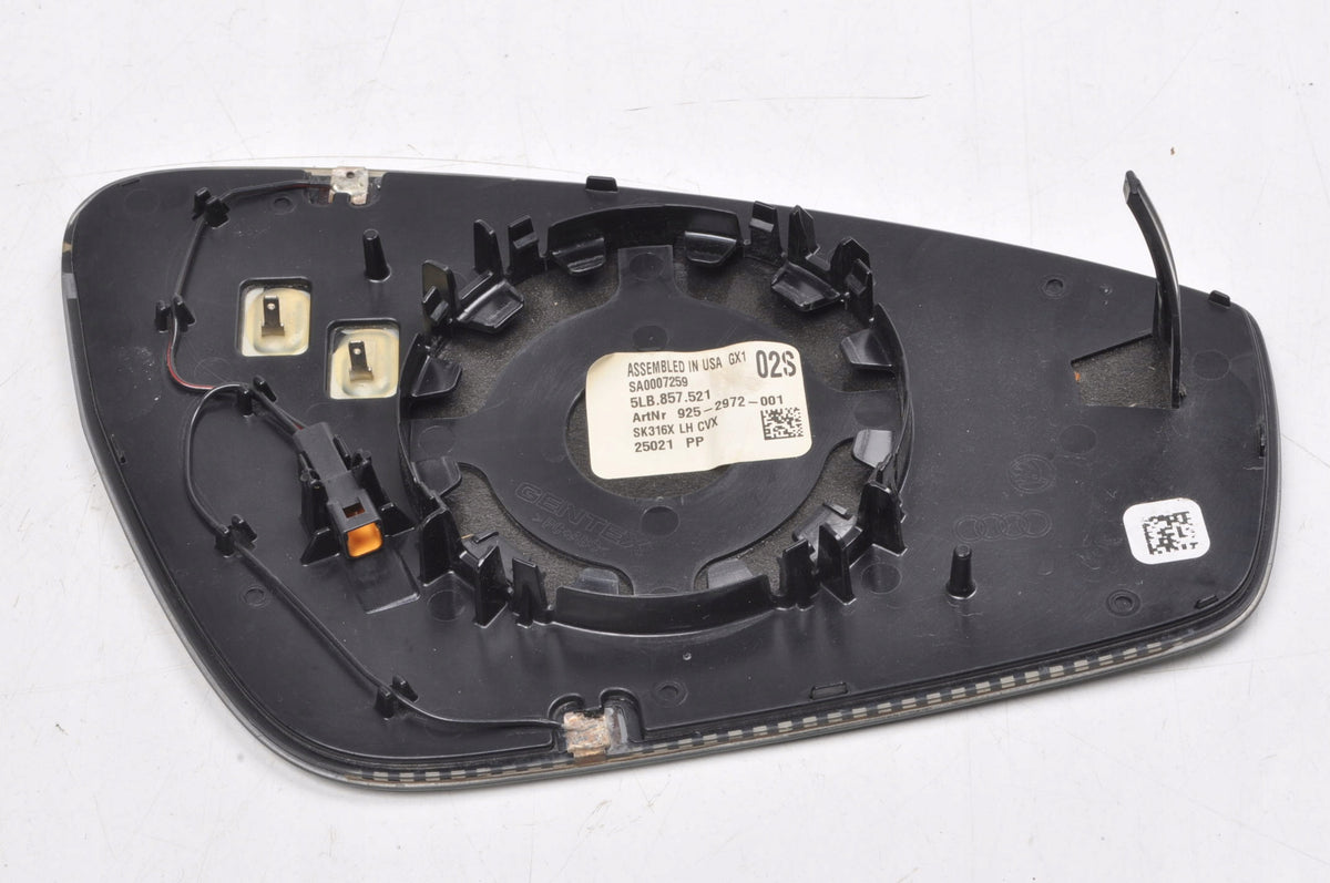 SKODA ENYAQ iV MIRROR INSERT GLASS EUROPE 5LB857521 LEFT