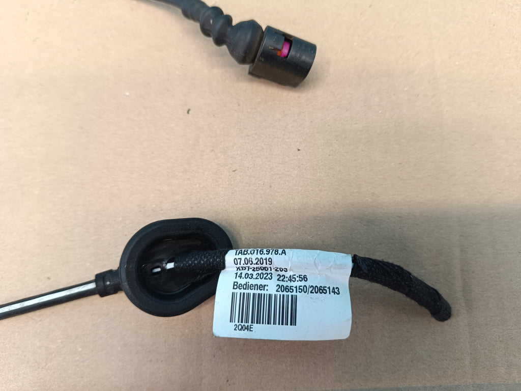 SKODA FABIA 4 MONTE CARLO 2023R BEAM SPEED SENSOR LEFT REAR 2Q0927904E