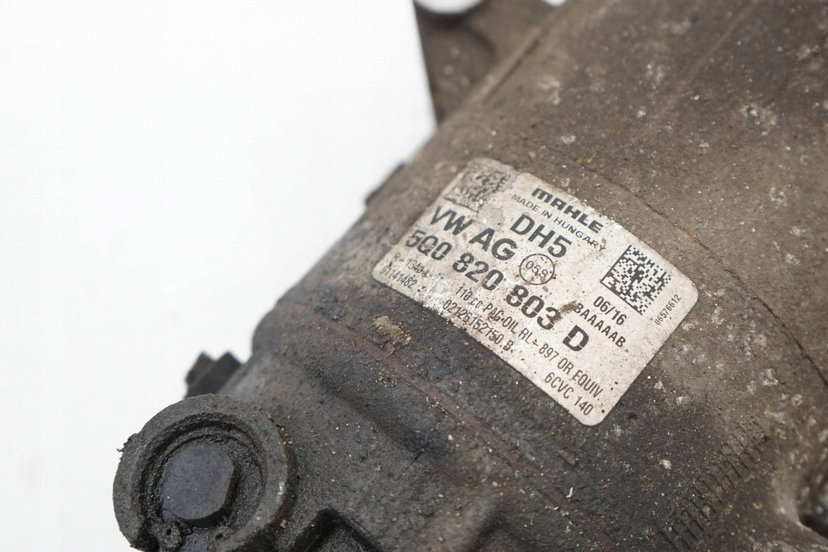 SKODA FABIA III 16R 1.4 TDI COMPRESSOR AIR CONDITIONING COMPRESSOR 5Q0820803D